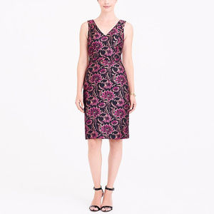 J. Crew Jacquard Cocktail Dress